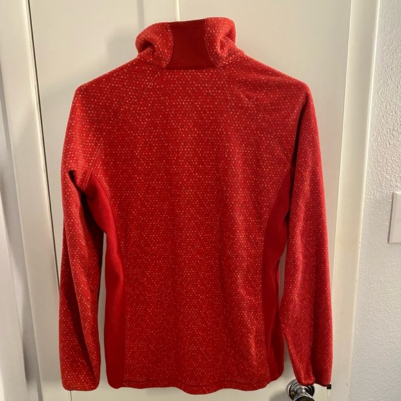 Columbia pullover fleece, dark red (M) NWOT - Picture 2 of 7